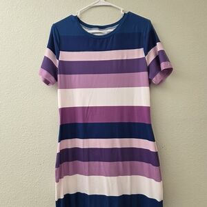 Striped Multicolor Dress